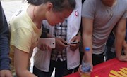 “节约粮食，光盘行动”签名仪式