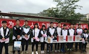 温暖他人 快乐自己--南通工贸技师学院汽车工程系志愿者社区活动