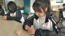 建筑工程系举行鲁班锁拆装比赛