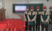 慈善献爱心 真情暖学子--我院开展助学物资发放活动