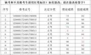 2024年8月17日2024-32060017-00128批次保育师五级成绩公示