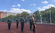 我院举行新学期第一次升旗仪式