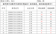 2024年11月23日2024-32060017-00170批次电工四级成绩公示