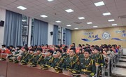 学院国旗护卫队召开学期总结会议